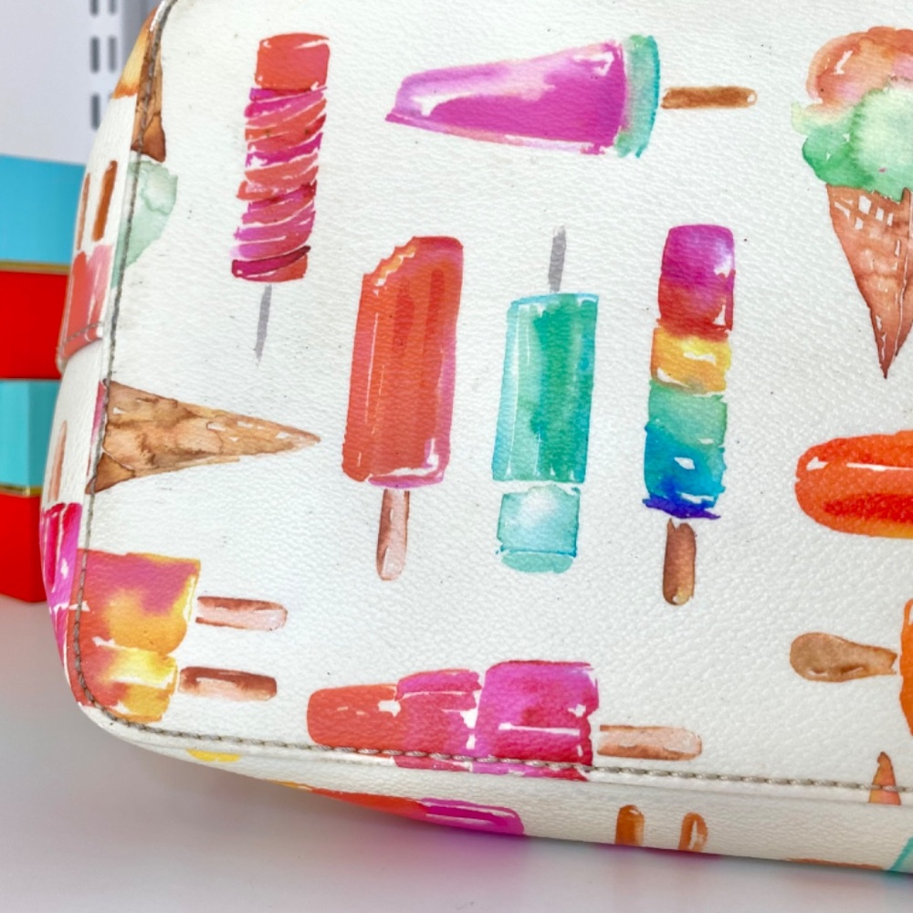 RARE Kate Spade Ice Cream Tote - Picture 12 of 16